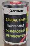 Impregnat polimerowy do ogrodzeń betonowych Gardal 160N 1 litr